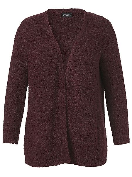 VIA APPIA DUE Strickjacke aus unifarbenem günstig online kaufen