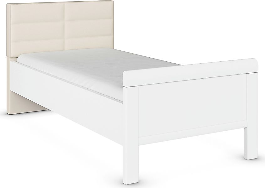 rauch Bett »Bett Einzelbett Stollenbett EVELYN«, in Komforthöhe mit Polster günstig online kaufen