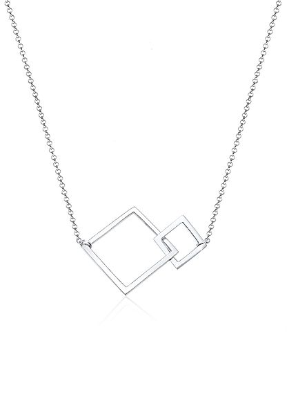 Elli Kette mit Anhänger Anhänger Quadrat günstig online kaufen