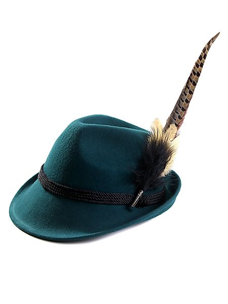 Almbock Trachtenhut Damenhut H11-014 (1-St) dunkeltürkis günstig online kaufen