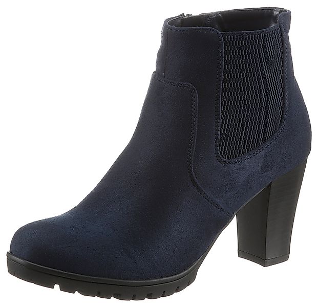 Aniston SHOES Stiefelette, Ankleboots mit seitlichem günstig online kaufen