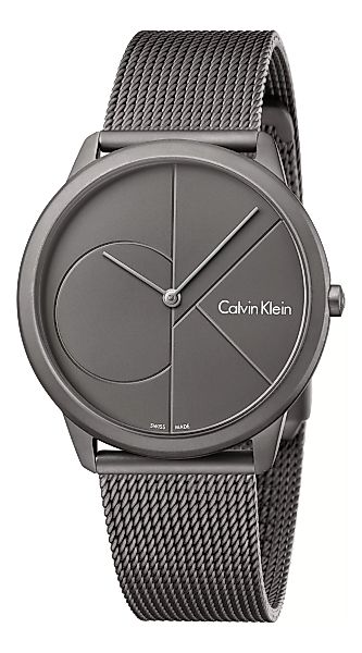 Calvin Klein minimal grau K3M517P4 Armbanduhr günstig online kaufen