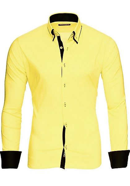 Reslad Langarmhemd Reslad Herren Langarm Hemd Alabama RS-7050 (Herrenhemd) günstig online kaufen