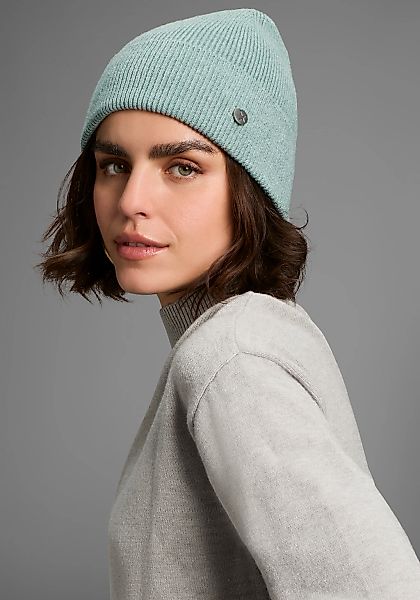 Laura Scott Strickmütze, in Rippenstrick mit modischem Umschlag - NEW günstig online kaufen