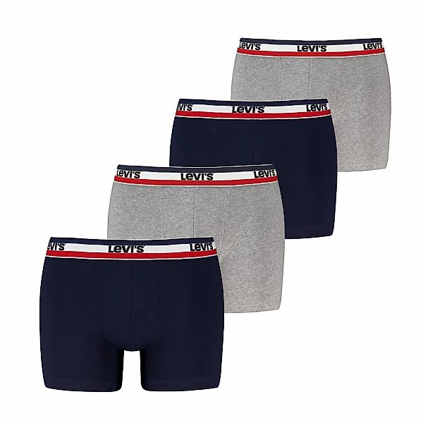 Levis Boxershorts "LEVIS MEN REPEAT SPW LOGO BOXER BRIEF 4P" 4er Pack günstig online kaufen