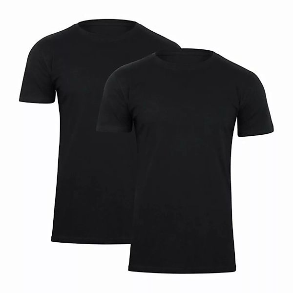 Paolo Renzo T-Shirt (2-tlg) Rundhals Basic T-Shirt O-Neck 2,4 oder 8 Stück günstig online kaufen
