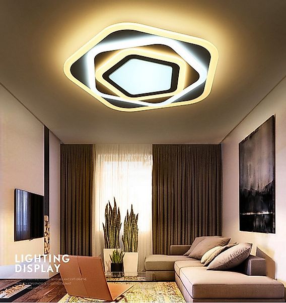 Woward LED Deckenleuchte dimmbar LED Deckenleuchte Smart WIFI Alexa/Google/ günstig online kaufen