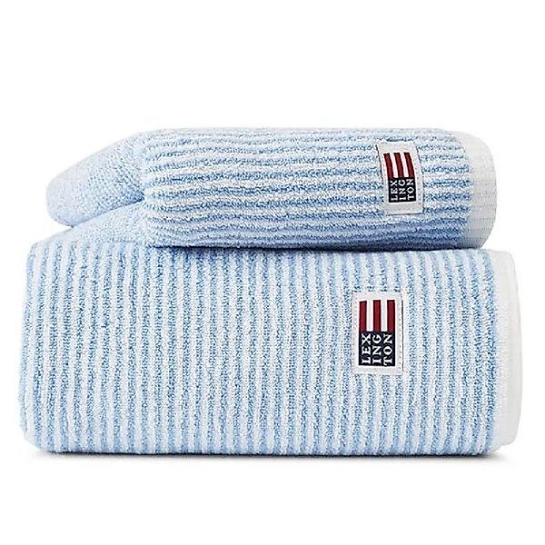 Lexington Badetücher Handtuch Orignal Weiß Blau günstig online kaufen