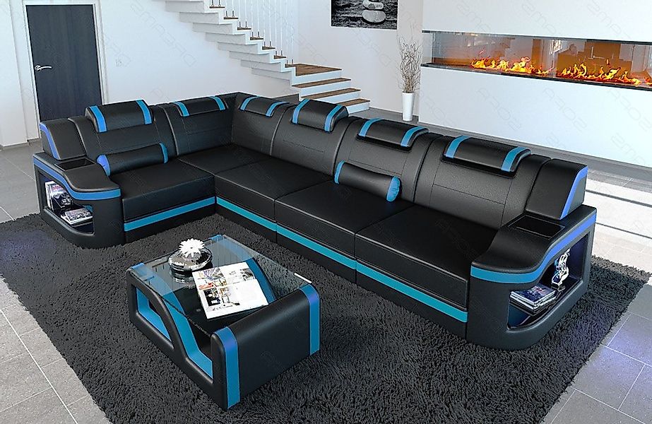 Sofa Dreams Ecksofa Ledersofa Padua L günstig online kaufen