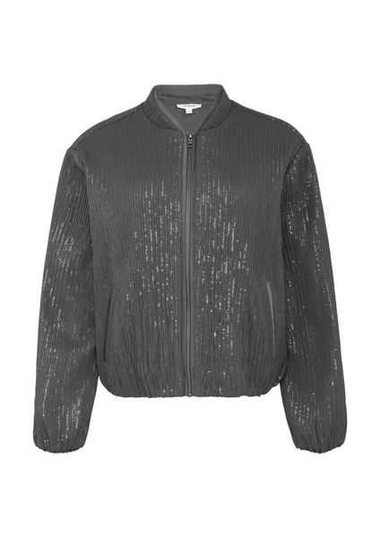 s.Oliver Funktionsjacke Indoor-Blazer Blouson mit Pailletten günstig online kaufen