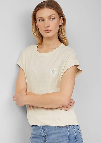 s.Oliver Shirttop T-Shirt im Relaxed Fit günstig online kaufen