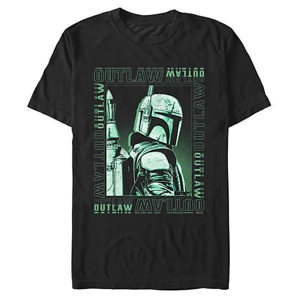 Star Wars - Book of Boba Fett - Boba Fett Punk Outlaw - Männer T-Shirt günstig online kaufen