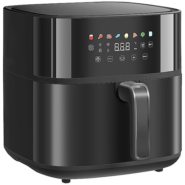 HOMCOM Heißluftfritteuse 8L Airfryer mit 8 Voreinstellungen, 60 Min Timer, günstig online kaufen