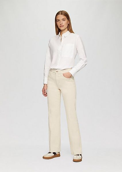 s.Oliver 5-Pocket-Jeans Jeans Beverly / Regular Fit / High Rise / Flared Le günstig online kaufen