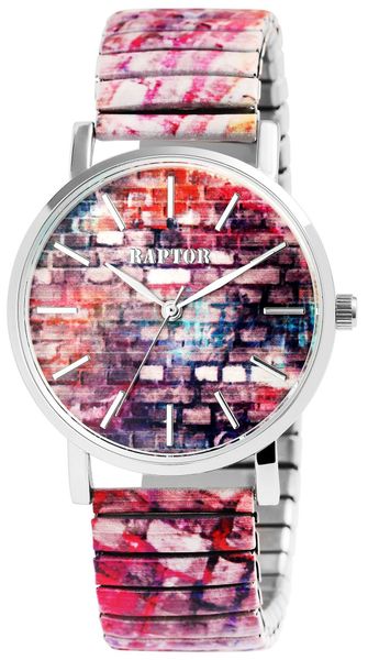 Raptor Quarzuhr Colorful Edition mit Edelstahlzugarmband, günstig online kaufen
