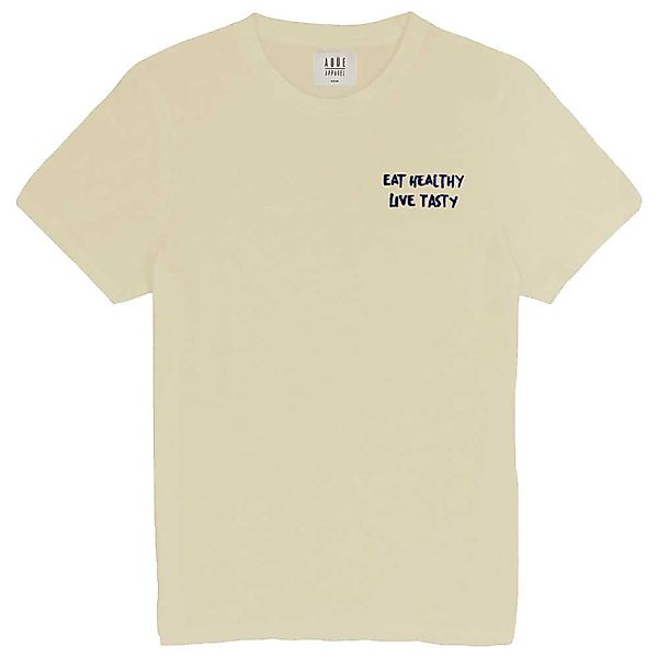 AqÜe Apparel Live Tasty Kurzärmeliges T-shirt S Light Sand günstig online kaufen