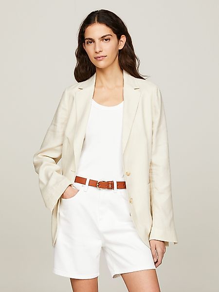 Tommy Hilfiger Kurzblazer CASUAL LINEN REGULAR günstig online kaufen