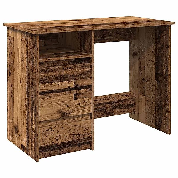 vidaXL Schreibtisch Schreibtisch Altholz-Optik 102x50x75 cm günstig online kaufen