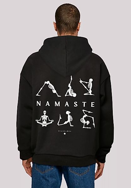 F4NT4STIC Kapuzenpullover "Namaste Yoga Skelett Halloween" günstig online kaufen