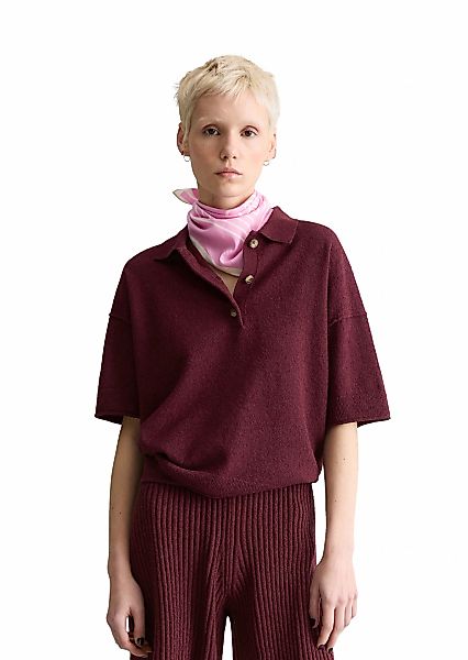 Marc OPolo DENIM Poloshirt "aus Crinkled Organic Cotton-Mix" günstig online kaufen