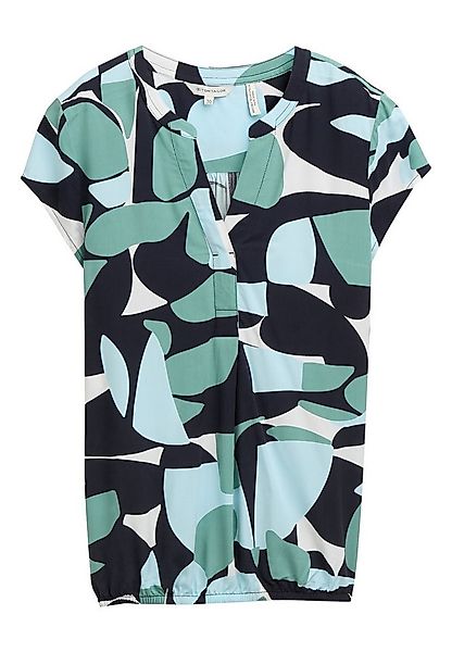 TOM TAILOR Kurzarmbluse Bluse dünnes Kurzarmshirt (1-tlg) günstig online kaufen