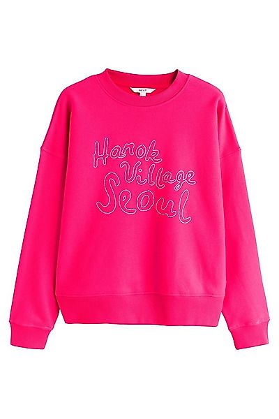 Next Sweater Langarm-Sweatshirt mit Rundhalsausschnitt (1-tlg) günstig online kaufen