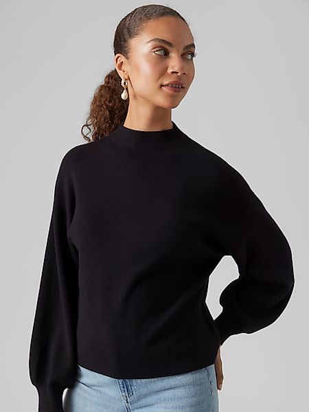 Vero Moda Strickpullover VMNANCY LS FUNNELNK günstig online kaufen