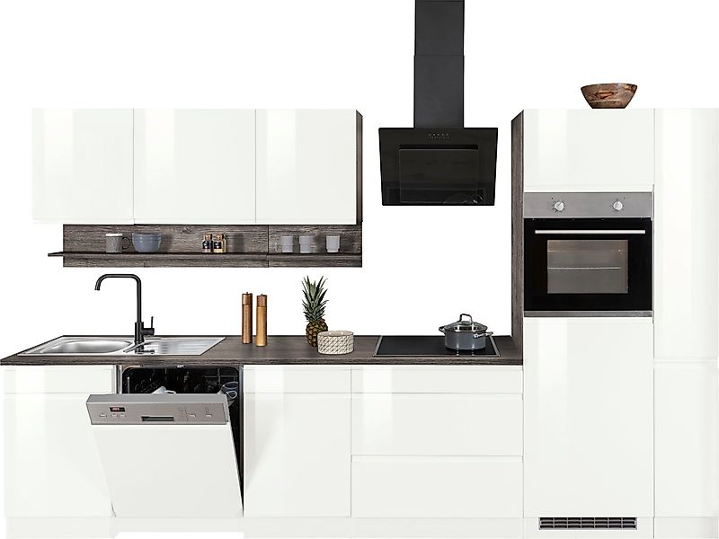 KOCHSTATION Küchenzeile KS-Virginia, Breite 330 cm, günstig online kaufen