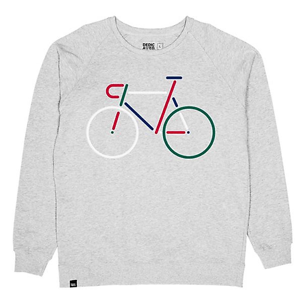 Sweatshirt Malmoe Color Bike Embroidery Grey günstig online kaufen