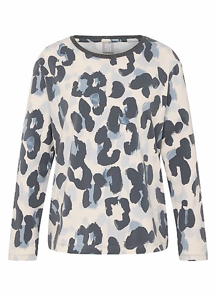 Rabe Langarmshirt mit Allover-Print günstig online kaufen