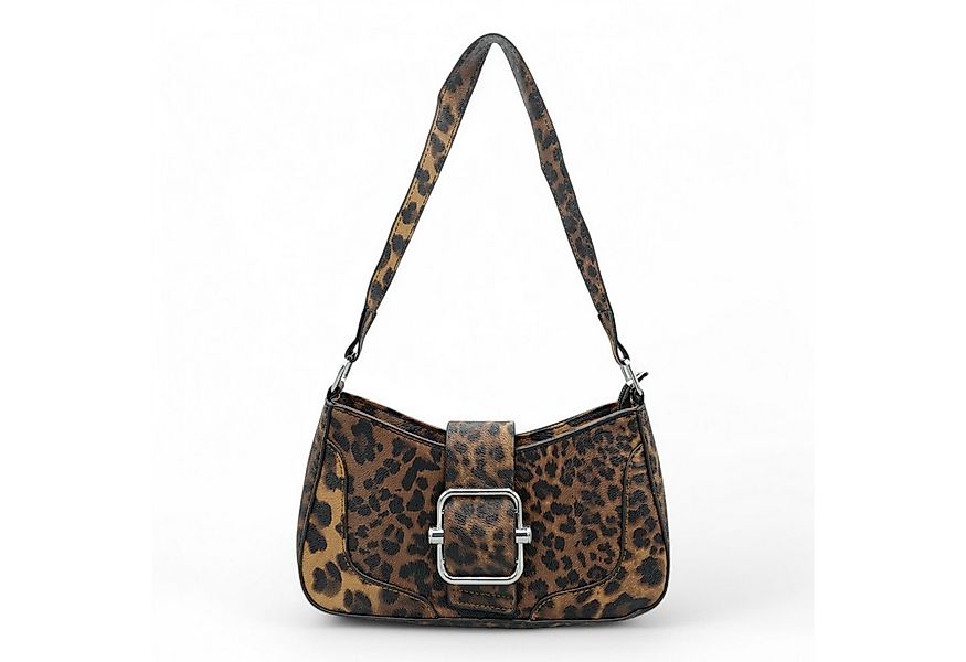Eyecatcher Handtasche Glamouröse Schultertasche im Leoparden-Look mit Schna günstig online kaufen