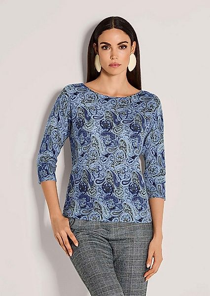 MADELEINE Strickpullover Leichter Feinstrickpullover mit Paisley-Muster Pri günstig online kaufen