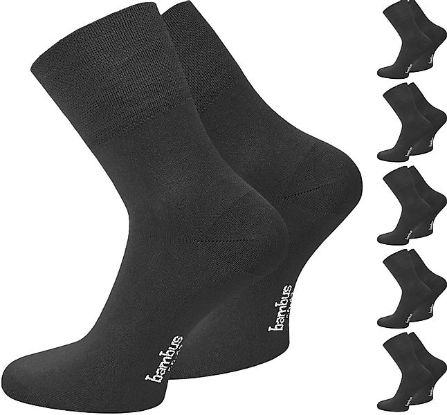 normani Basicsocken 6 Paar Bambus-Gesundheitssocken Kurzschaft günstig online kaufen