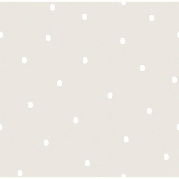 Sanders & Sanders Tapete Punkte Beige Und Weiß 53 Cm X 10 M - 640467 günstig online kaufen