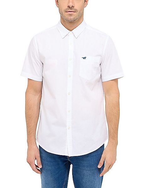 MUSTANG Kurzarmhemd Style Gilroy mit Brusttasche und Logo-Stickerei günstig online kaufen