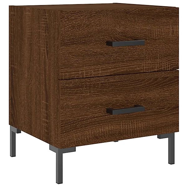 vidaXL Nachttisch Braune Eiche 40x35x47,5 cm Holzwerkstoff Modell 12 günstig online kaufen