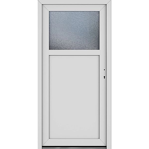 Roro Nebeneingangstür OKE 1154 Nach Außen Öffnend 5FA Weiß 98 cm x 198 cm D günstig online kaufen