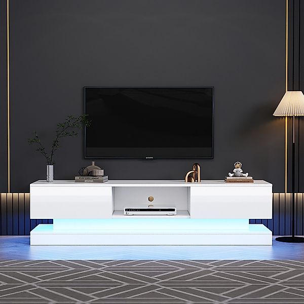 OKWISH Lowboard mit LED und Schubladen, günstig online kaufen