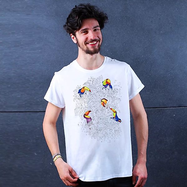 Jungle Life Toucan - Herrenshirt Von Coromandel günstig online kaufen