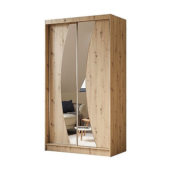 Beautysofa Kleiderschrank Vox (Schrank mi Schiebtüren, günstig online kaufen