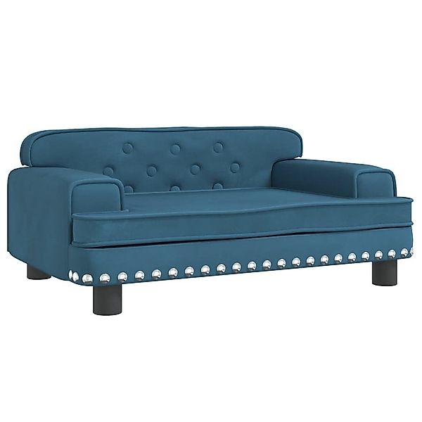 vidaXL Hundekorb Hundebett Blau 70x45x30 cm günstig online kaufen