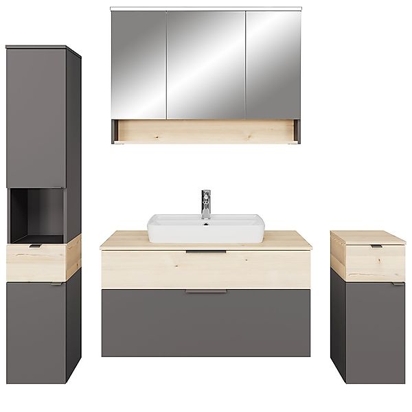 Saphir Badmöbel-Set "Quickset 394" Komplett-Set, 5 Stk. tlg. günstig online kaufen