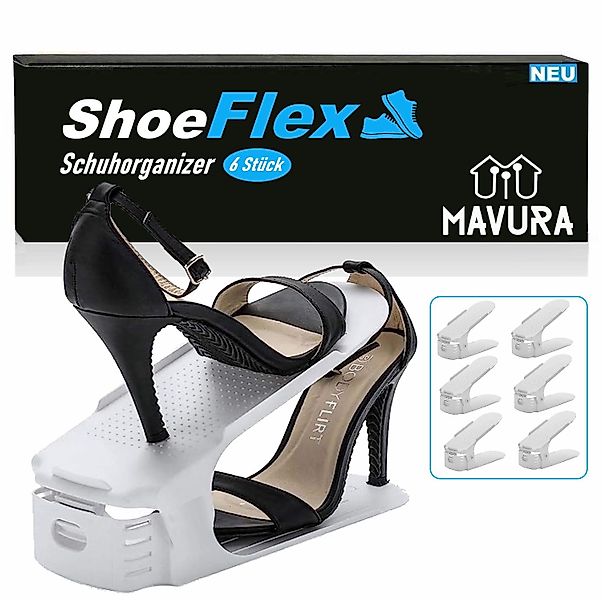 MAVURA Schuhstapler ShoeFlex Schuhstapler Schuhorganizer Schuhschrank günstig online kaufen
