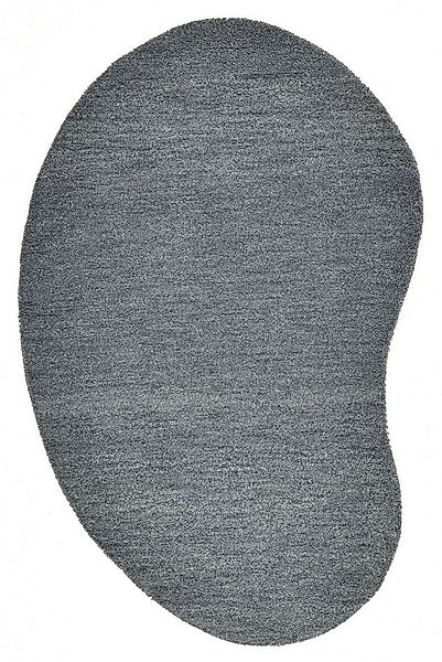 THEKO Wollteppich Gabbeh Uni, Handgefertigt, Teppich, meliert, reine Wolle, günstig online kaufen