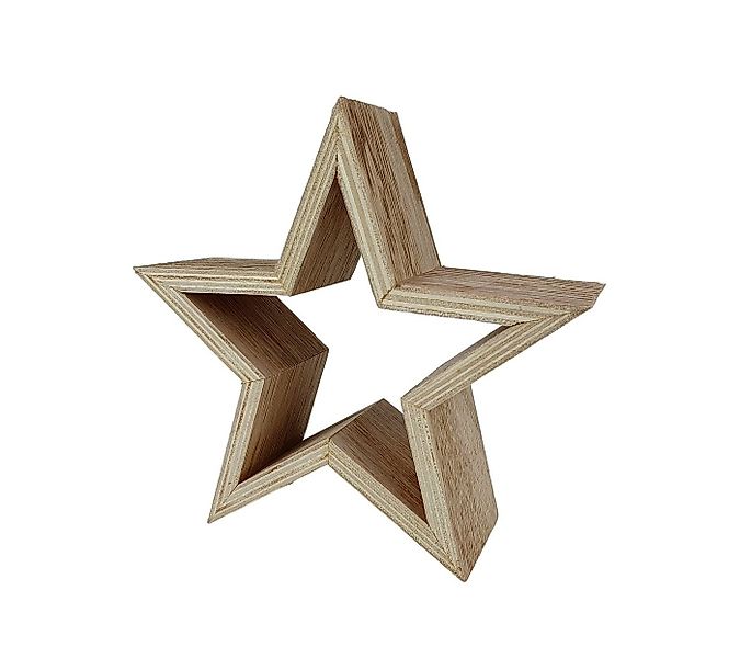 sesua Dekostern Deko Holzstern Stern Weihnachtsstern Fensterdeko Tischdeko günstig online kaufen