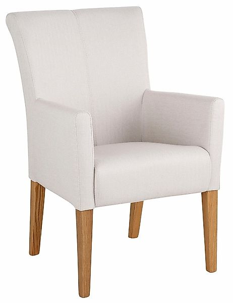 Home affaire Armlehnstuhl »King BESTSELLER!«, Feinstruktur, Esszimmerstuhl günstig online kaufen
