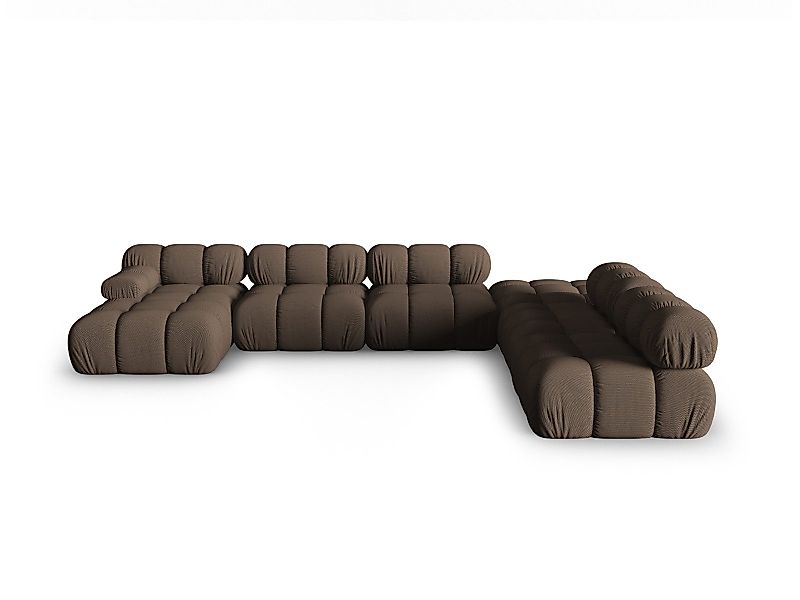 Micadoni Ecksofa Bellis, modular Panorama 7-Sitzer günstig online kaufen