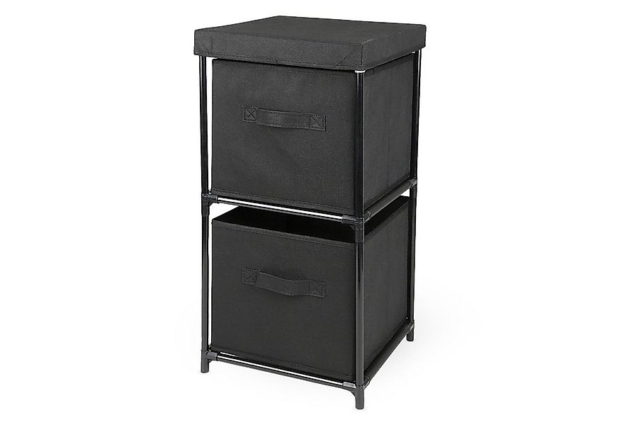 Spetebo Regalwürfel Würfelregal mit Stoff Schubladen, Anzahl 1-tlg., Regalb günstig online kaufen