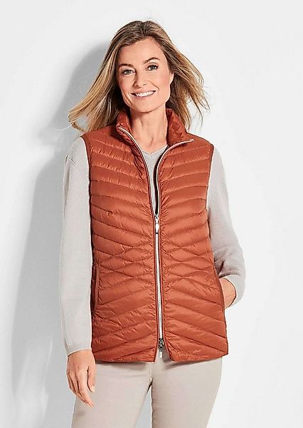 GOLDNER Kurzweste Taillierte Daunenweste, leicht gefüttert Hüftbedeckende W günstig online kaufen