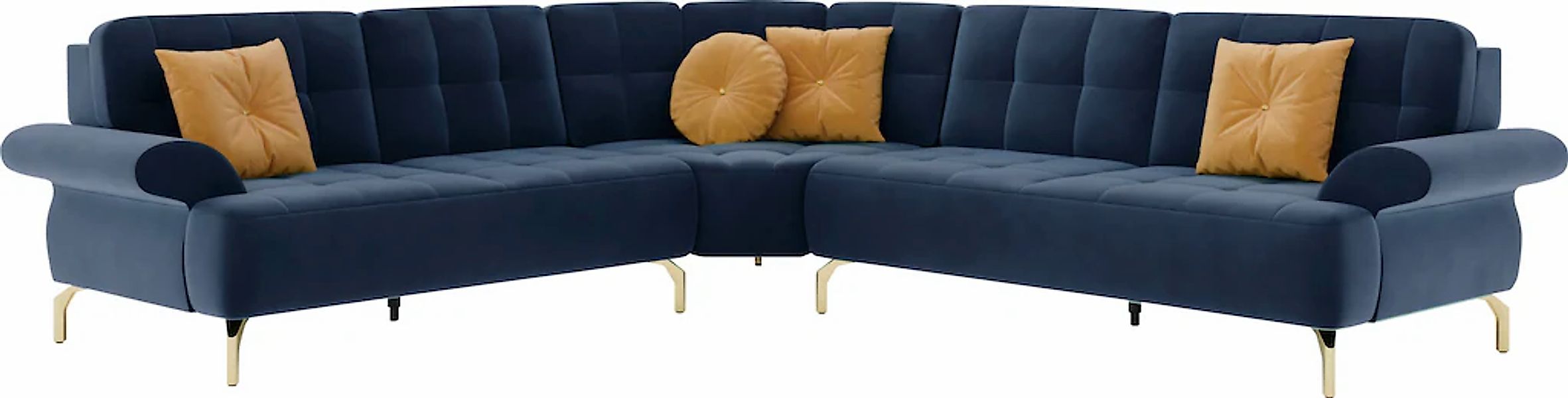 sit&more Ecksofa »Orient 1 L-Form«, inkl. 4 Zierkissen mit Strass-Stein, go günstig online kaufen